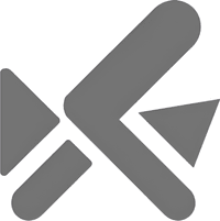 Минималистичный абстрактный логотип компании Транспоком Логистика в серых тонах на белом фоне