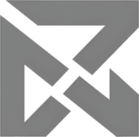 Минималистичный абстрактный логотип компании Транспоком Логистика в серых тонах на белом фоне